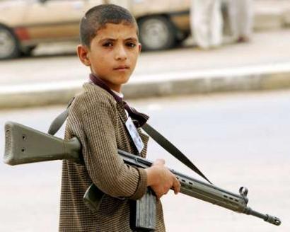 Image result for child terrorist with gun